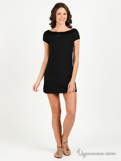 Платье Мультибренд, цвет цвет черный