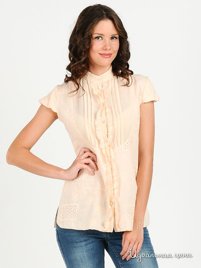 Рубашка Мультибренд, цвет цвет персиковый