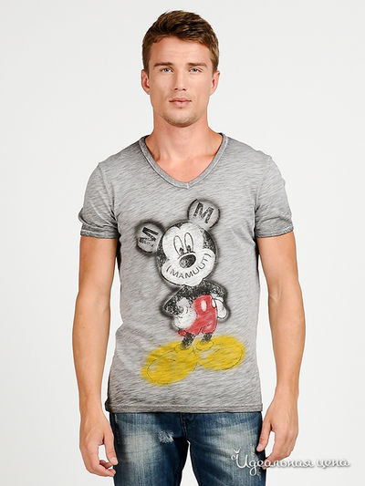 Футболка Мультибренд, цвет цвет серый