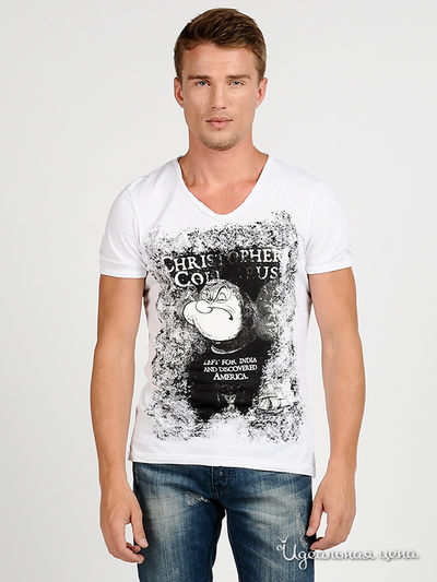 Футболка Мультибренд, цвет цвет белый