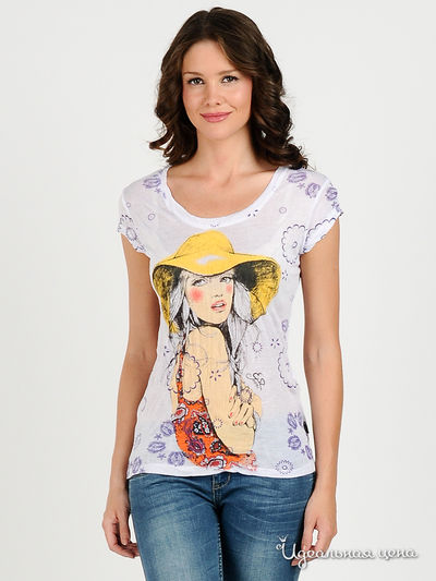 Футболка Мультибренд, цвет цвет белый