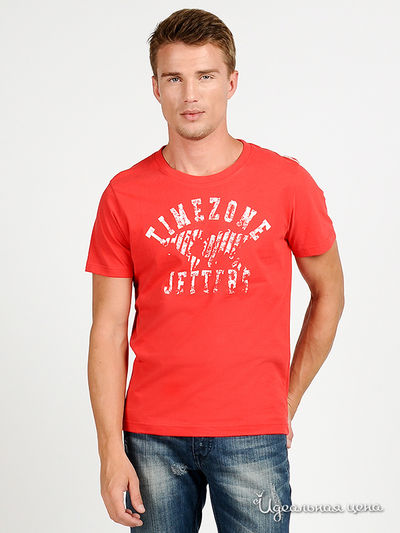 Футболка Мультибренд, цвет цвет красный