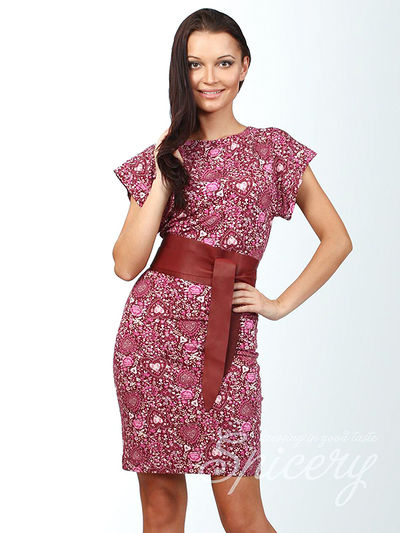 Платье Spicery, цвет цвет розовый