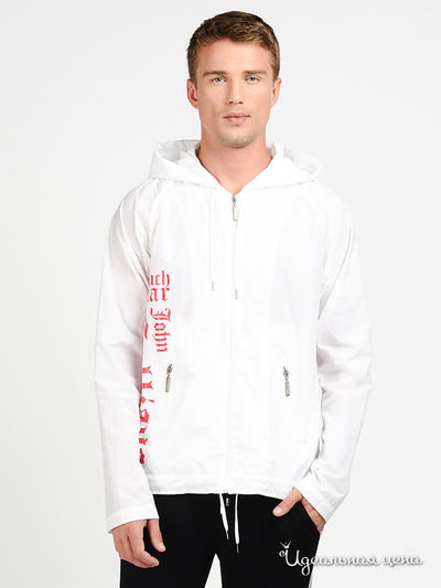 Ветровка Galliano, цвет цвет белый