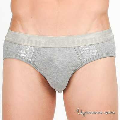 Трусы Galliano, цвет цвет серый