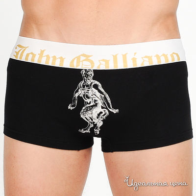 Трусы Galliano, цвет цвет черный