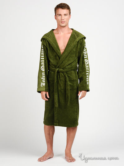 Халат Galliano, цвет цвет зеленый