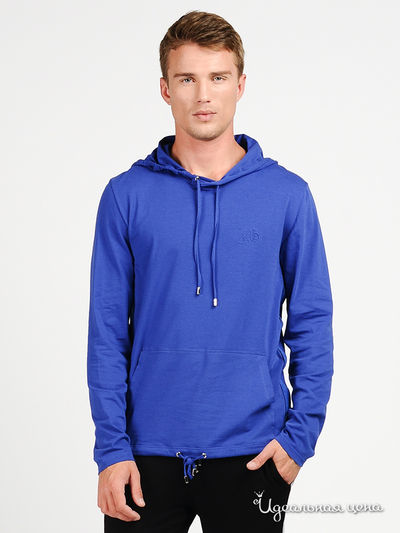 Толстовка Galliano, цвет цвет синий