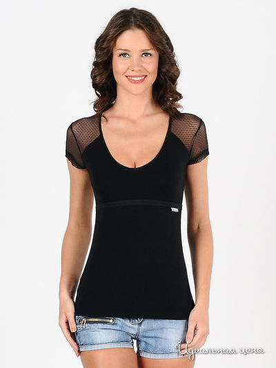 Футболка Galliano, цвет цвет черный