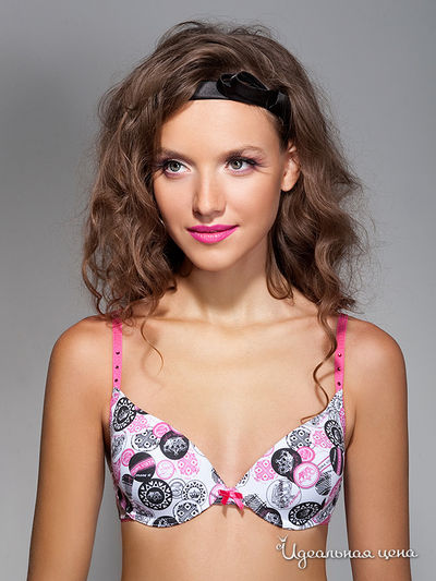 Бюстгальтер Prima Vista, цвет цвет белый / черный / розовый