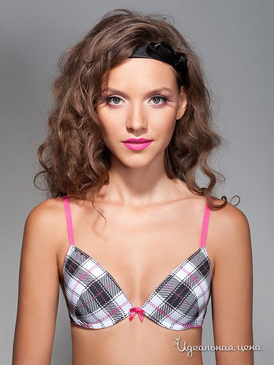 Бюстгальтер Prima Vista, цвет цвет белый / черный / розовый