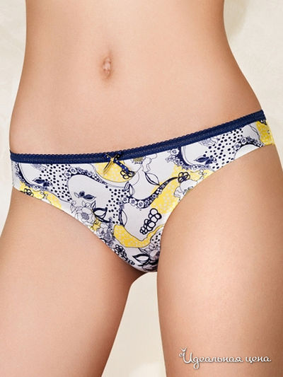 Трусы Prima Vista, цвет цвет белый / синий / желтый