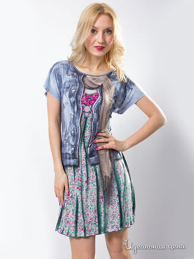 Платье Wisell, цвет цвет голубой