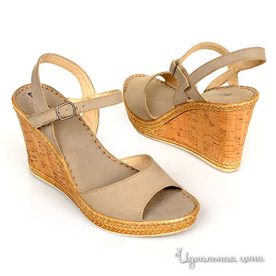 Босоножки Aeros, цвет цвет серый