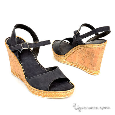 Босоножки Aeros, цвет цвет черный