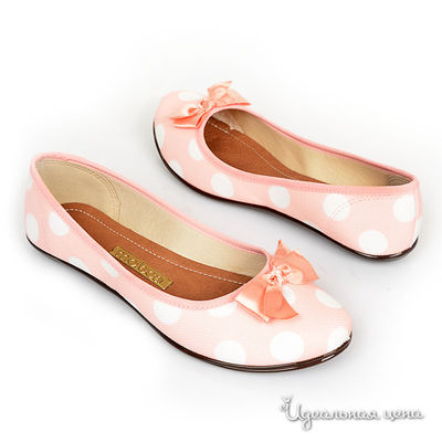 Балетки Molecca, цвет цвет бледно-розовый