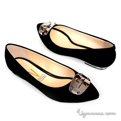 Балетки Vizzano, цвет цвет черный