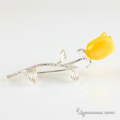 Брошь Янтарная симфония