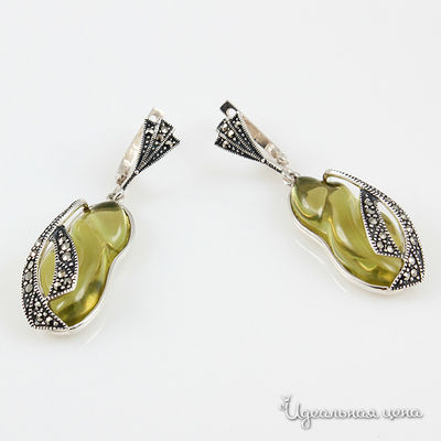 Серьги Янтарная симфония