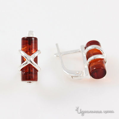 Серьги Янтарная симфония