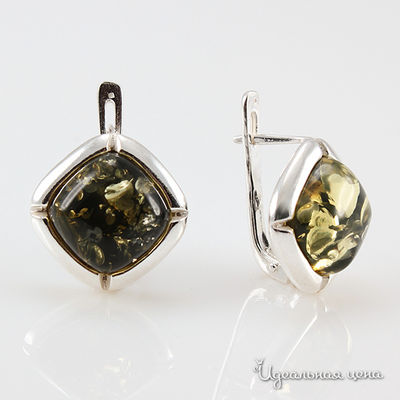 Серьги Янтарная симфония