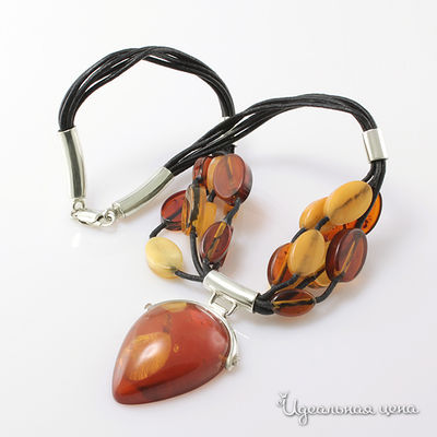 Колье Янтарная симфония