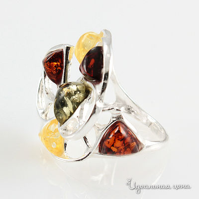 Кольцо Янтарная симфония