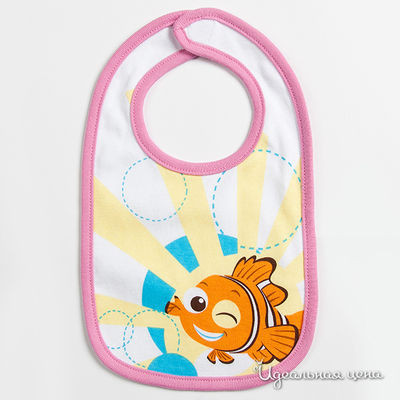 Слюнявчик Disney, цвет цвет розовый / мультиколор