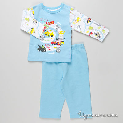 Пижама Disney, цвет цвет голубой / белый