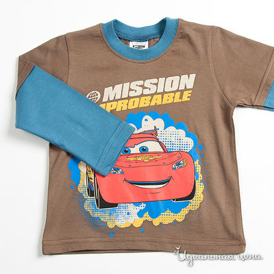 Лонгслив Disney, цвет цвет коричневый