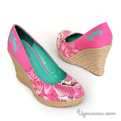 Туфли Ed Hardy, цвет цвет розовый