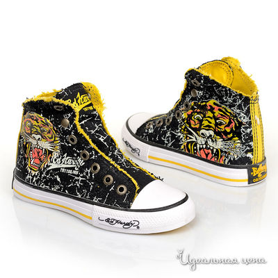 Кеды Ed Hardy, цвет цвет черный