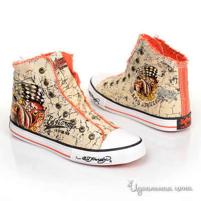 Кеды Ed Hardy, цвет цвет мультиколор
