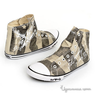 Кеды Ed Hardy, цвет цвет черный