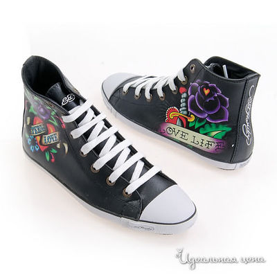 Кеды Ed Hardy, цвет цвет черный