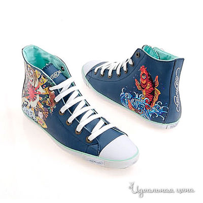 Кеды Ed Hardy, цвет цвет синий