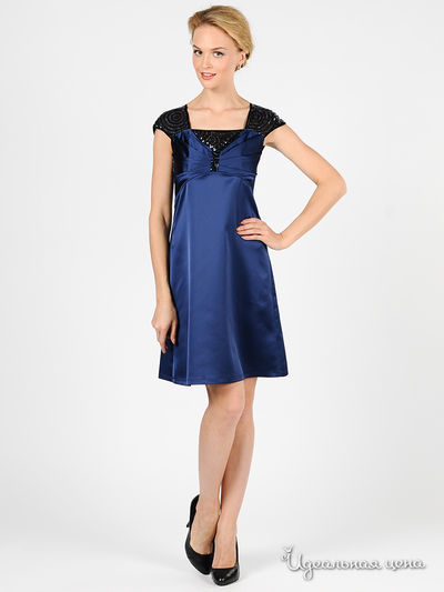 Платье Devore, цвет цвет синий