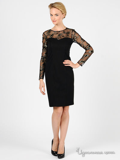 Платье Devore, цвет цвет черный