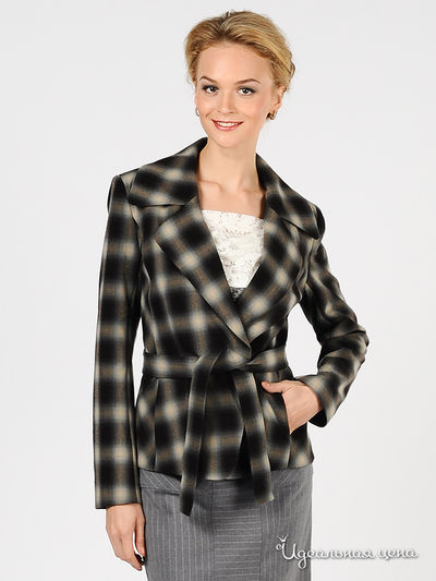 Жакет Devore, цвет цвет черный / бежевый