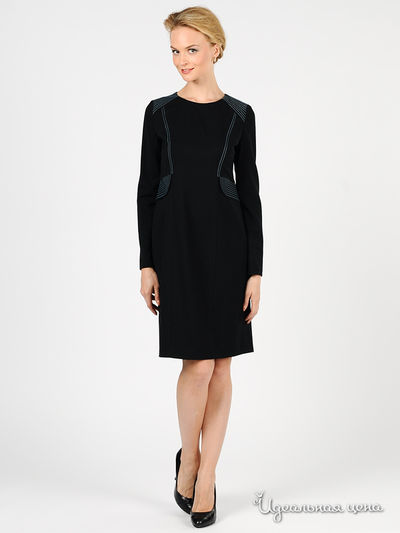 Платье Devore, цвет цвет темно-синий