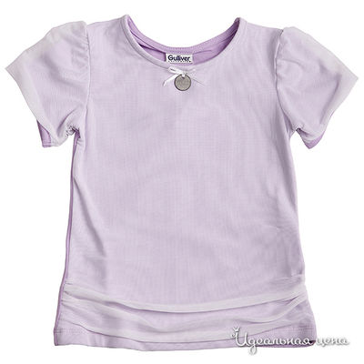 Футболка Gulliver, цвет цвет сиреневый