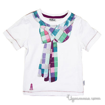 Футболка Gulliver, цвет цвет белый