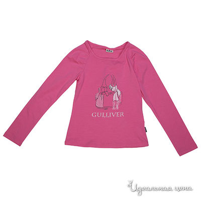 Футболка Gulliver, цвет цвет ярко-розовый