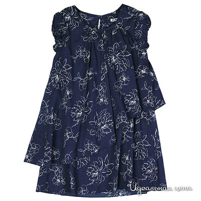 Платье Gulliver, цвет цвет темно-синий / белый