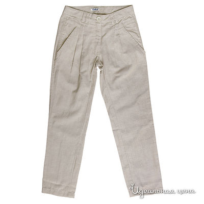 Брюки Gulliver, цвет цвет бежевый