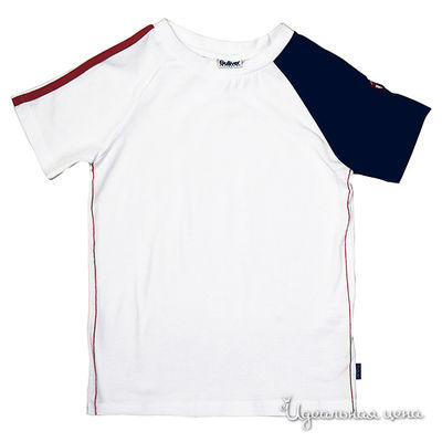 Футболка Gulliver, цвет цвет белый / темно-синий