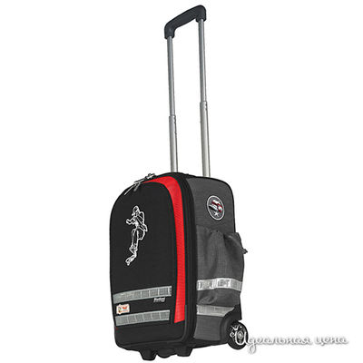 Чемодан Mc Neill, цвет цвет черный / красный