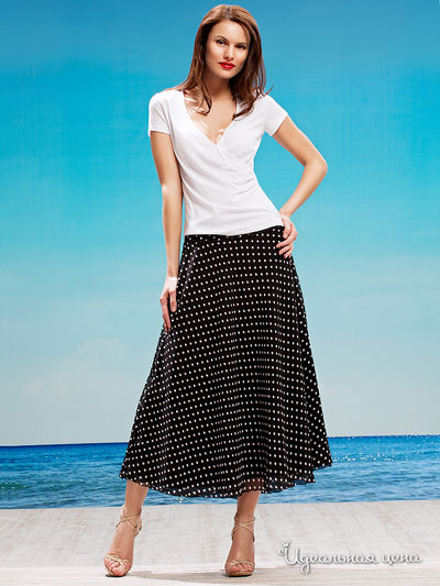 Юбка Олмис, цвет цвет черный