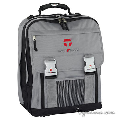Портфель-ранец Take it Easy, цвет цвет серый / черный