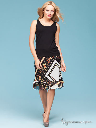 Юбка Олмис, цвет цвет черный